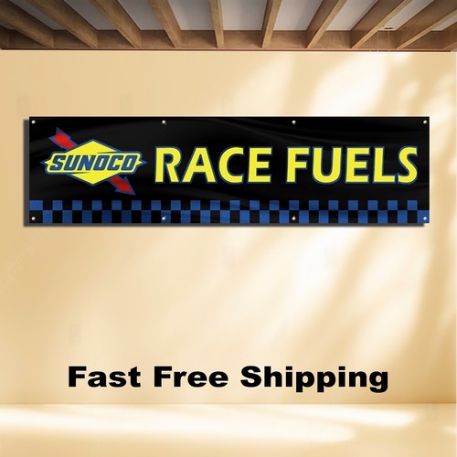 Sunoco race fuels banner - 2'x8',