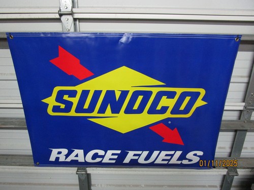 Sunoco race fuel vinyl banner - sunoco,