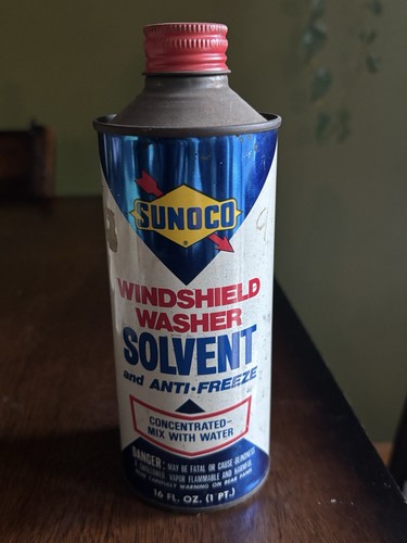 Vintage sunoco motor oil - 16, oz