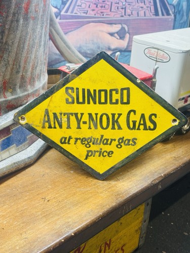 Sunoco porcelain advertising - sunoco,