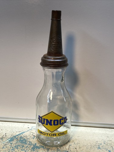 Sunoco motor oil - sunoco, spout