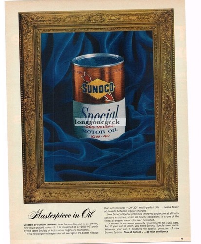1967 sunoco special motor - 1967,
